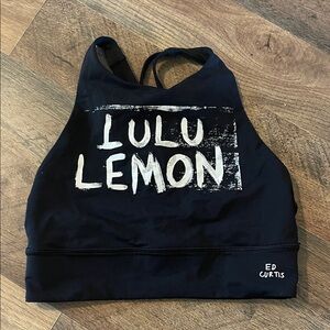 lululemon athletica Black Tank Top